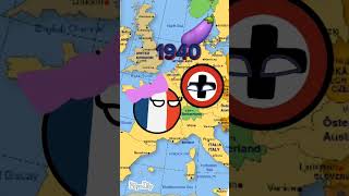 the history of francegermany relations germany france countryball history [upl. by Karon]