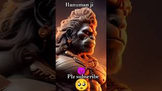 Hanuman ji 🙏 jay shree ram 🙏plz subscribemychannel 🥺🙏 [upl. by Ehsrop]