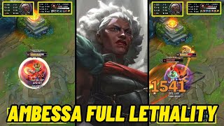 Ambessa Full Lethality  Patch 1422 League of Legends [upl. by Ahsaf]