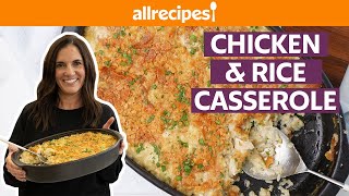 How to Make Chicken Rice Casserole  Get Cookin  Allrecipes [upl. by Aiciles487]