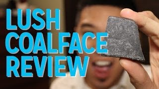 LUSH REVIEW  Coalface Facial Cleanser [upl. by Garrity]