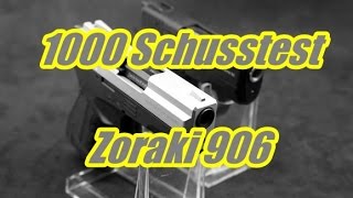 1000 Schusstest mit der Zoraki 906  2906 [upl. by Arraik404]