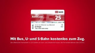 Deutsche Bahn  Werbung  BahnCard Januar 2013  Türen [upl. by Marcelo406]