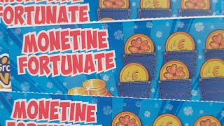 €10000 💶 Italian Lottery scratch cards  Monetine Fortunate scratch tickets  Gratta e Vinci [upl. by Einimod]