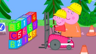 Digger World 🚧  Peppa Pig Official Full Episodes [upl. by Nashoma497]