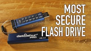 The Most Secure Flash Drive  iStorage Datashur Pro [upl. by Llennoj765]