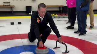 GRAYLAND DELIVERY VIDEO NCC CURLING OPEN HOUSE 10 13 24 1 [upl. by Aneis]