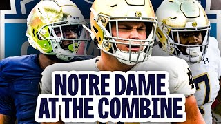 Notre Dame Football Players Set To Show Off At The 2024 NFL Combine [upl. by Omer]