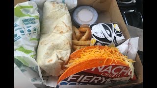 Taco Bell Nacho Fries Box Review [upl. by Joses10]