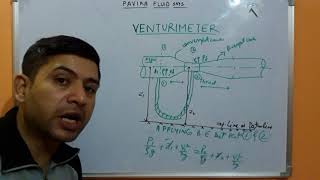 Venturimeter derivation [upl. by Auj]