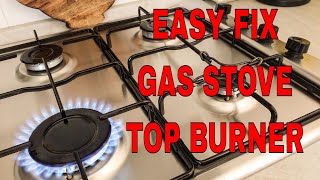 How To Repair a Gas Stove Top Burner An Easy Fix [upl. by Sessilu]