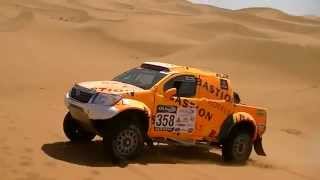 Toyota Hilux by Overdrive of Bastion Hotels Dakar Team [upl. by Antonio]