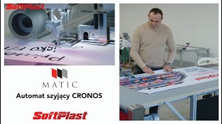 Automat szyjący CRONOS MATIC  SoftPlast [upl. by Domini577]