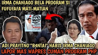 BELA MATIMATIAN PROGRAM FUFUFAFA ADI PRAYITNO quotSKAKMATquot HABIS BU IRMA CHANIAGO [upl. by Aisak676]