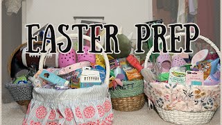 Easter prep  Easter Baskets  Family of 6 [upl. by Avehstab998]