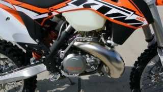 2014 KTM 300 XCW 2 Stroke Cross Country Overview 8499 [upl. by Selbbep353]