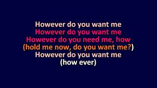 Soul II Soul  Back to Life However Do You Want Me  Karaoke Instrumental Lyrics  ObsKure [upl. by Mcconnell]