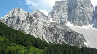 Hiking in the Dolomites of Italy  Rifugio Citta di Fiume and Monte Pelmo [upl. by Yelmene]