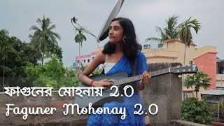 NANDY SISTERS  Faguner Mohonay 2O Dance Video  ফাগুনের মোহনায় 2O  Bengali Music nandysisters [upl. by Enomor]