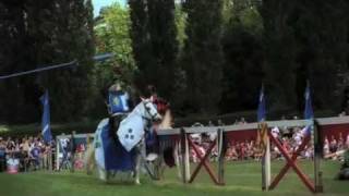 Jousting  Hever Castle [upl. by Gautea250]