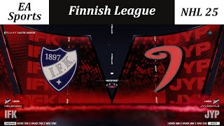 NHL 25  Liiga  JYP vs HIFK Skill  Superstar [upl. by Teevens104]