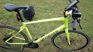 2021 Specialized Sirrus 20 Hybrid Bike Hyper Green 3 month review [upl. by Heyde]