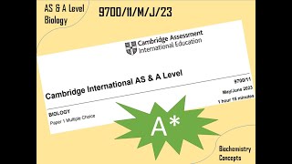 AS amp A level Biology 9700 11 M J 23 Question Solving Strategies [upl. by Berna]