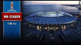 Russlands WMStadien Die SaintPetersburg Arena [upl. by Sedinoel]