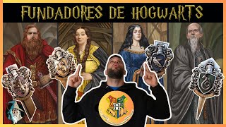 ¿Quiénes fundaron HOGWARTS  3 CURIOSIDADES [upl. by Nelia]