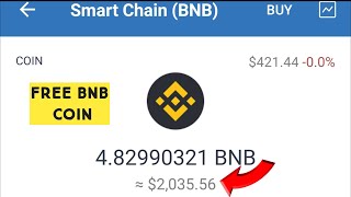 How To Get Free 48 BNB For Gas Fee To Claim AirDrop On Trust Wallet  for free [upl. by Stanley]