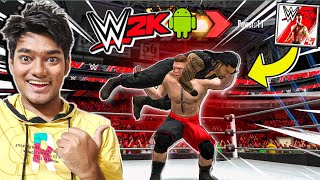 WWE 2K MOBILE GAMEPLAY🔥 [upl. by Yelssew]