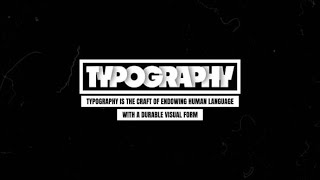 Motion Typography  After Effects Template [upl. by Peg]