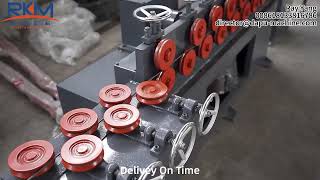 How to make cold rolling ribbed wire coil or rebar [upl. by Dionysus38]