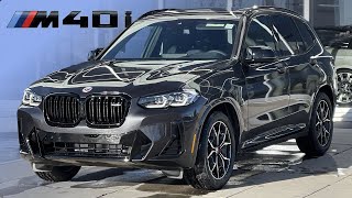 2023 BMW X3 M40i in DARK GRAPHITE  FULL DETAILED WALKAROUND IN 4K [upl. by Mond215]