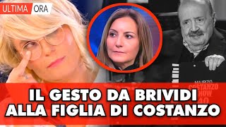 Maria De Filippi in lacrime il gesto da brividi alla figlia di Maurizio Costanzo [upl. by Euqcaj]