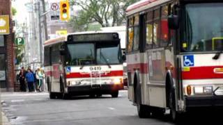 Toronto Transit Commission Bus System [upl. by Suicul]