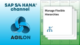 SAP S4 HANA 1909  Flexible Hierarchies LIVE DEMO in SAP FIORI [upl. by Sclater]