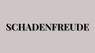 How to Pronounce Schadenfreude in English [upl. by Osi]