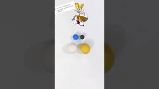 Tails  Color mixing shorts asmr [upl. by Nuahsed695]