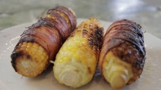 How to Make Bacon Wrapped Corn on the Cob The Ultimate Memorial Day Menu  ModernMom [upl. by Sofer]