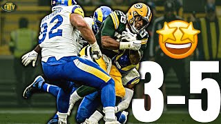 Packers vs Rams Reaction and review [upl. by Elleyoj54]