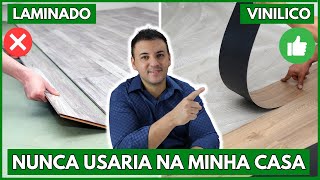 PISO LAMINADO OU PISO VINILICO NÃO INSTALE NA SUA CASA SEM ANTES VER ESSE VIDEO [upl. by Annaoy]