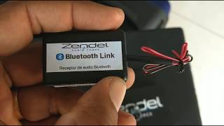 COLOQUE BLUETOOTH EM QUALQUER RADIO PIONEER OU QUALQUER OUTRO RADIO NOVIDADE ZENDEL [upl. by Llednahs]