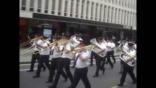 Birmingham Citadel Salvation Army on the March [upl. by Tiny]