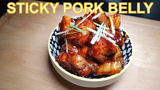 How to Make Insanely Easy Sticky Pork Belly [upl. by Anegroeg]