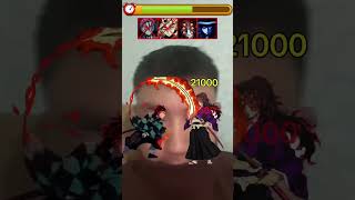 Tanjiro vs demons😈 tanjiro kny game [upl. by Battiste189]