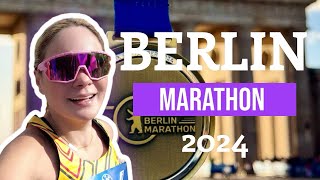 Berlin Marathon 2024 Race Day Vlog [upl. by Hameerak]