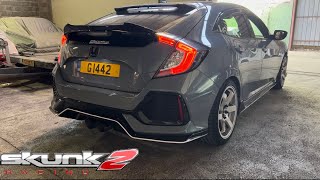 Fk7 skunk2 Exhaust Comparison 🦨 [upl. by Anthe]