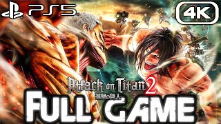 ATTACK ON TITAN 2 PS5 Gameplay Walkthrough FULL GAME 4K 60FPS No Commentary [upl. by Constancy]