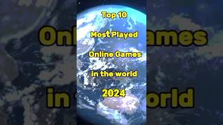 TOP 10 most Popular Games in 2024 shorts top10games [upl. by Orlantha]